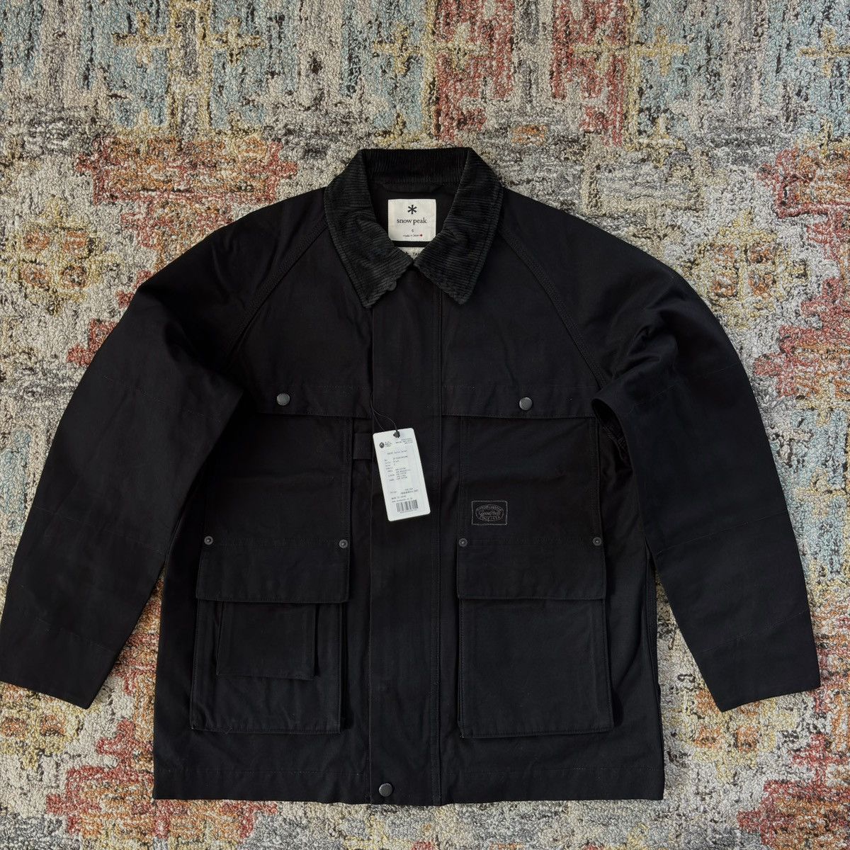 Snow Peak AW22 Takibi Canvas Jacket olive khaki work chore coverall Size US S / EU 44-46 / 1 - 1 Thumbnail