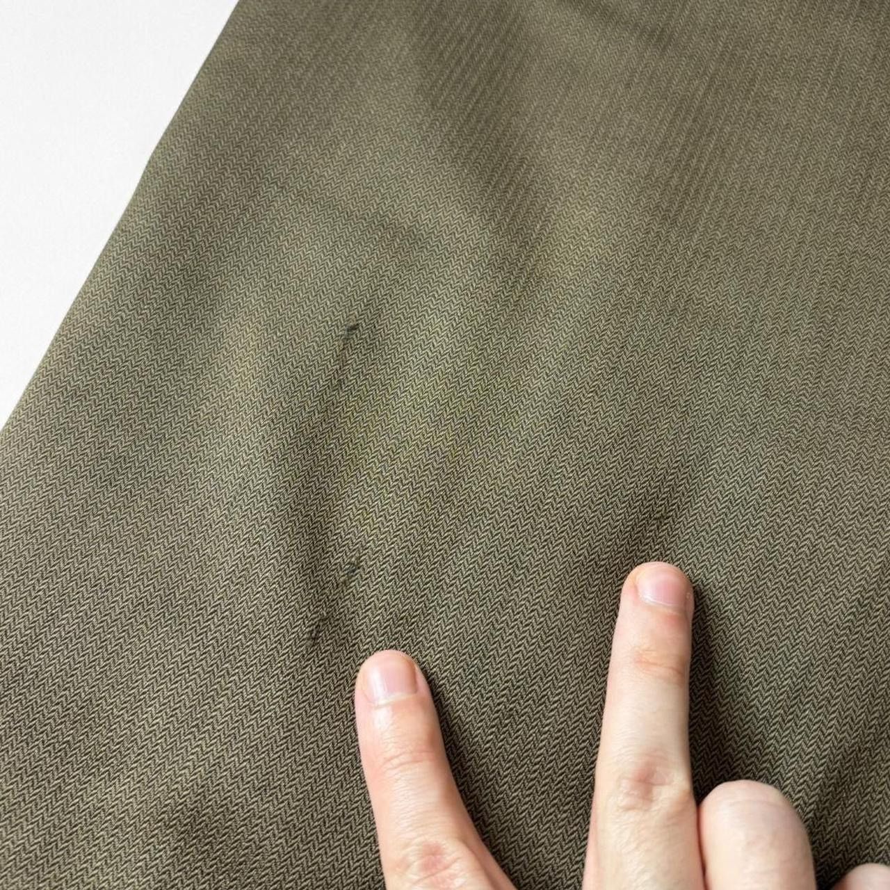 Vintage Vintage Brown 100% Wool Pleated Dress Pants - 39x32.5 Size US 39 - 4 Thumbnail