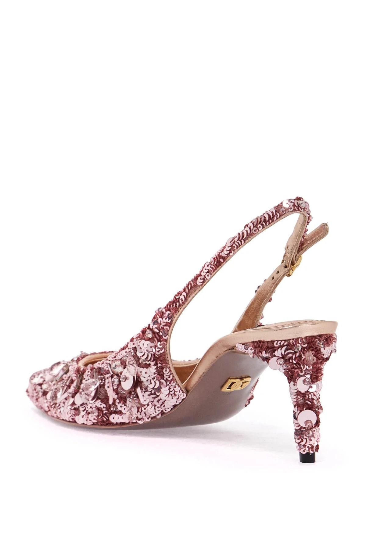 Dolce & Gabbana o1s22i1n0225 Slingback Pumps in Pink Size US 9 / IT 39 - 3 Thumbnail