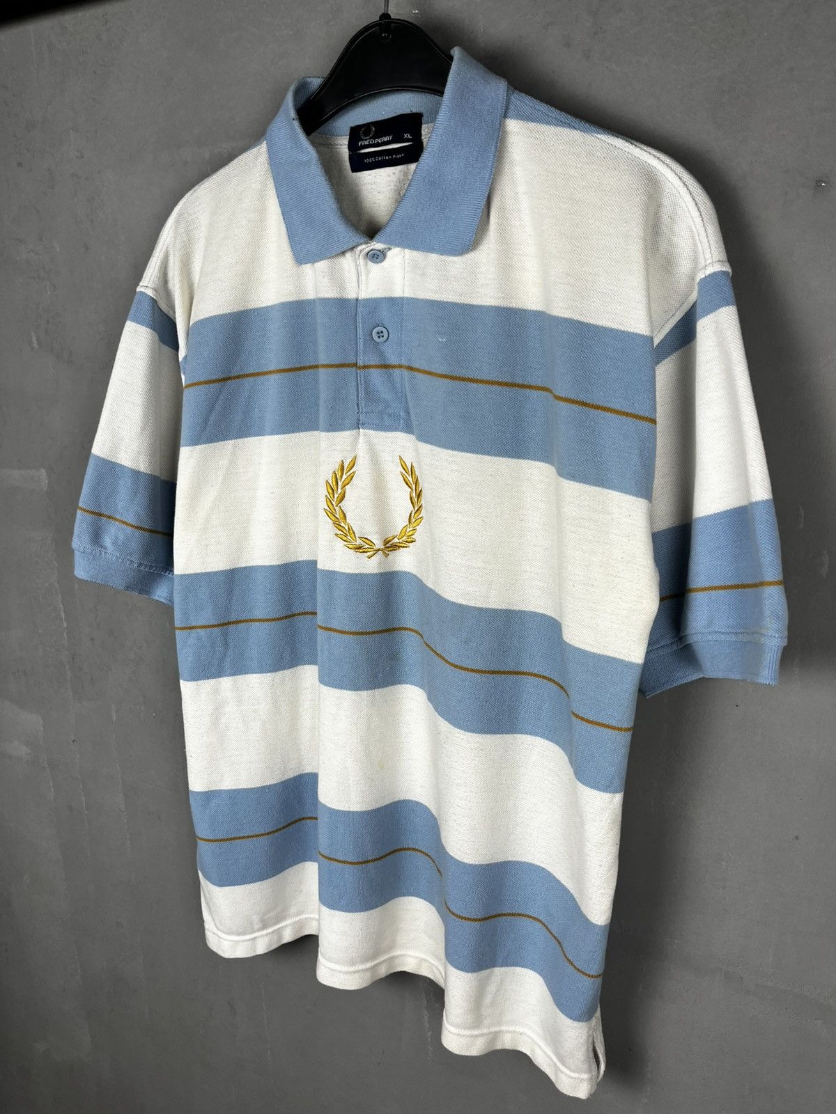 Fred Perry Fred perry big logo polo shirt vintage size XL Size US XL / EU 56 / 4 - 2 Thumbnail