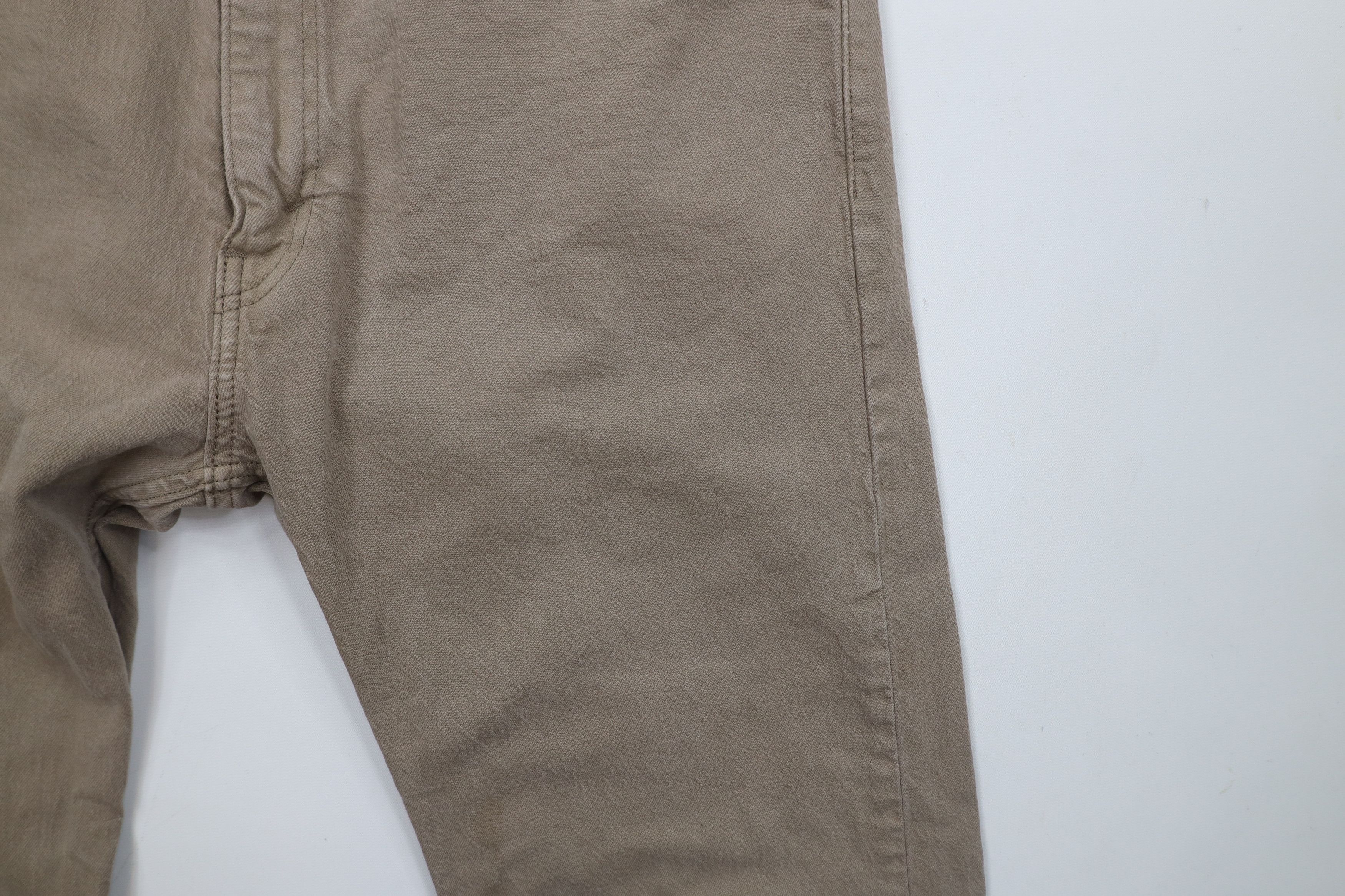 Levi's × Vintage Vintage Y2K Levis 505 Stretch Regular Fit Denim Jeans Beige Size US 36 / EU 52 - 7 Thumbnail