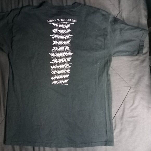 Band Tees Vintage Johnny Clegg Tour 2005 T-Shirt Size US L / EU 52-54 / 3 - 6 Thumbnail