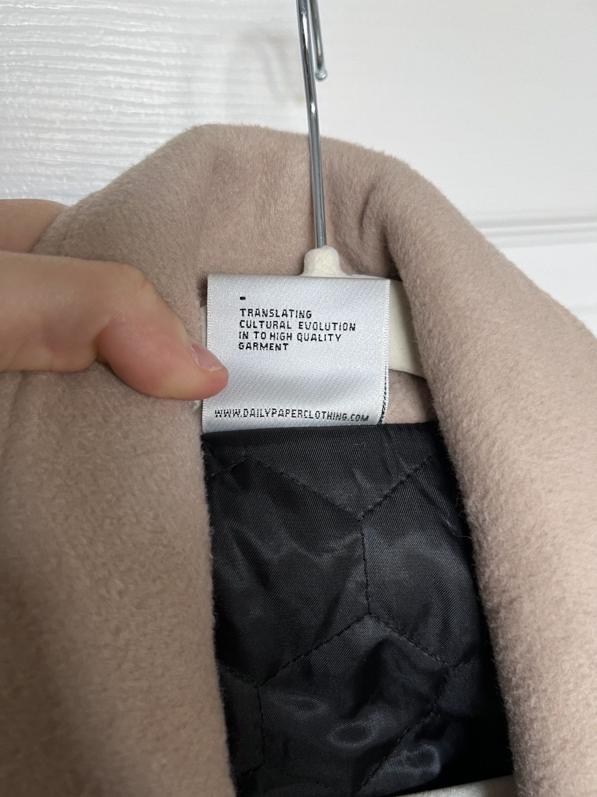 Daily Paper Daily Paper FW17 Wool Blend Zip Biker Jacket Size US M / EU 48-50 / 2 - 7 Thumbnail