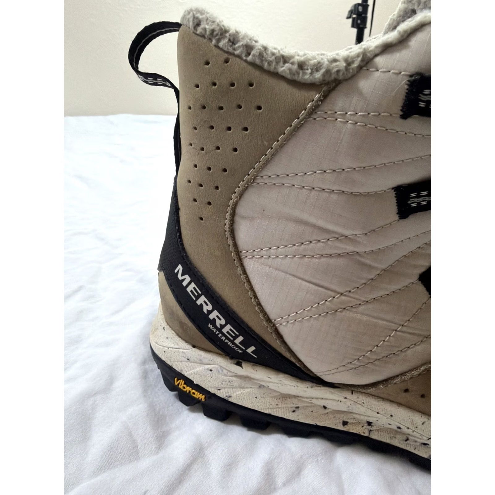 Merrell Merrell Antora Sneaker Boot Women’s 9 Brown Beige Hiking Shoes Synthetic Upper Size US 9 / IT 39 - 4 Thumbnail