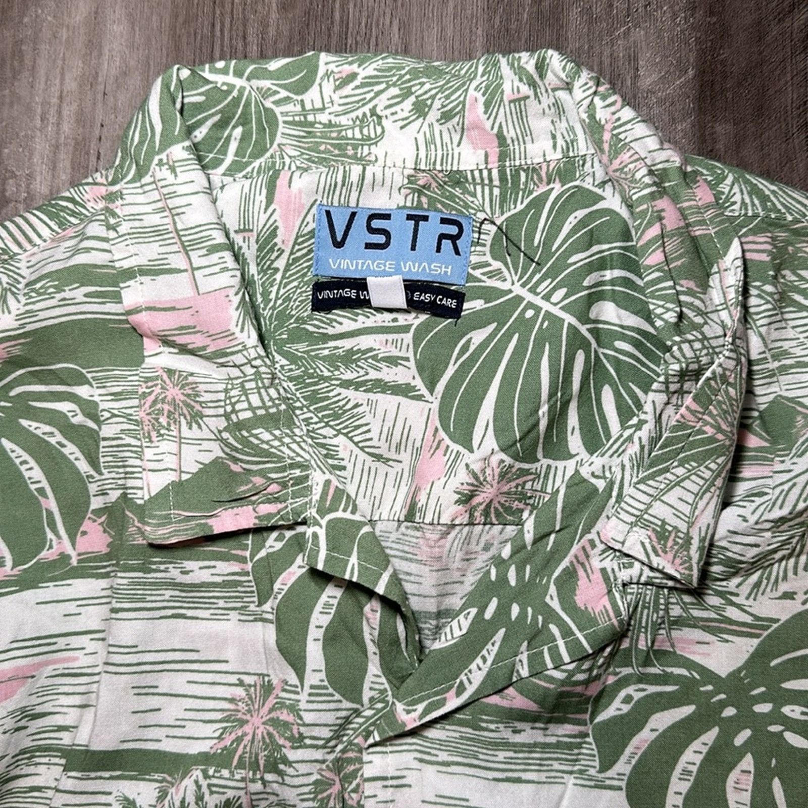 VSTR VSTR Vintage Wash Hawaiian Short Sleeve Button Down - XL Size US XL / EU 56 / 4 - 6 Thumbnail