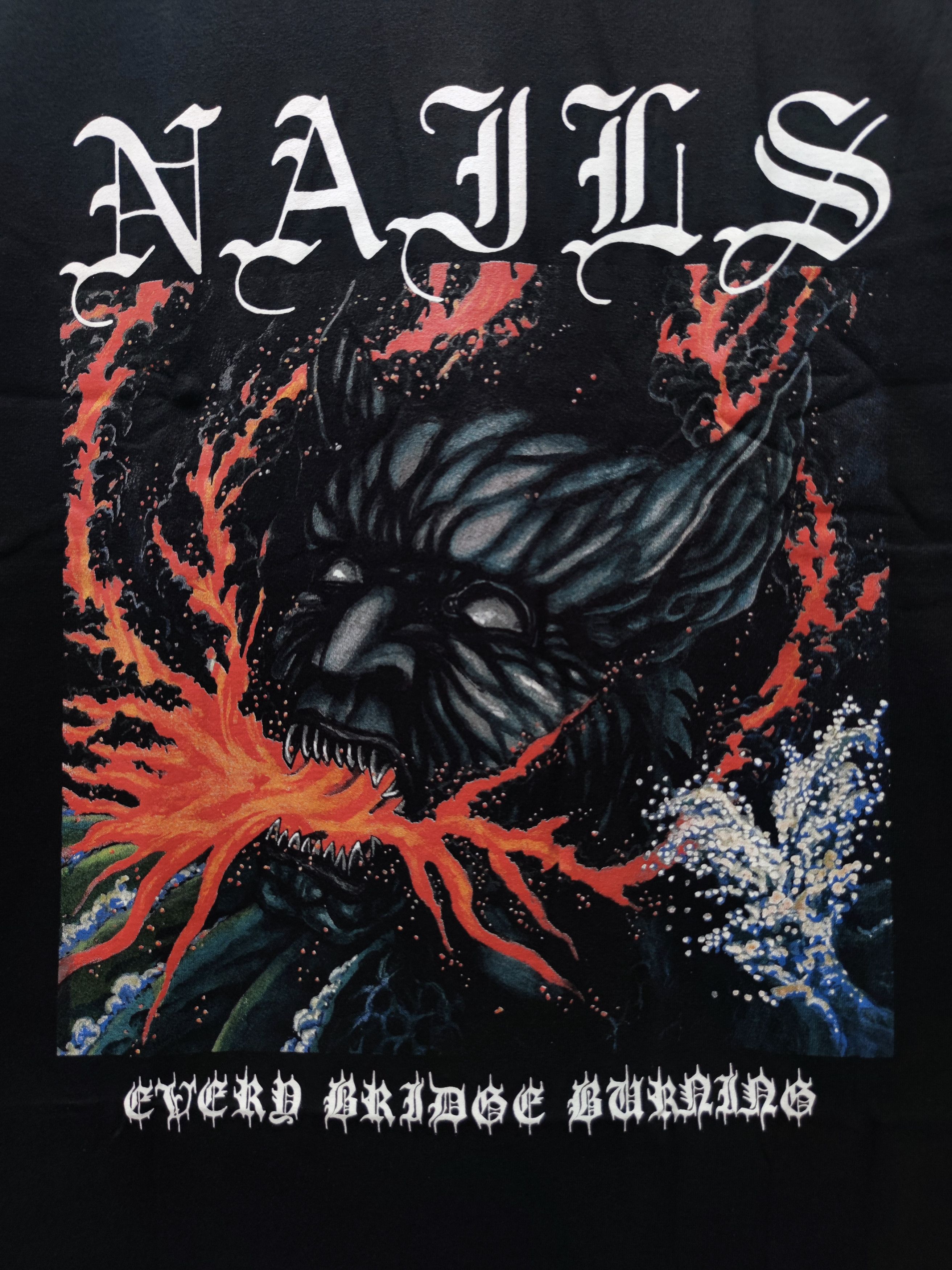 Band Tees Nails Every Bridge Burning T-shirt Size US XL / EU 56 / 4 - 2 Thumbnail