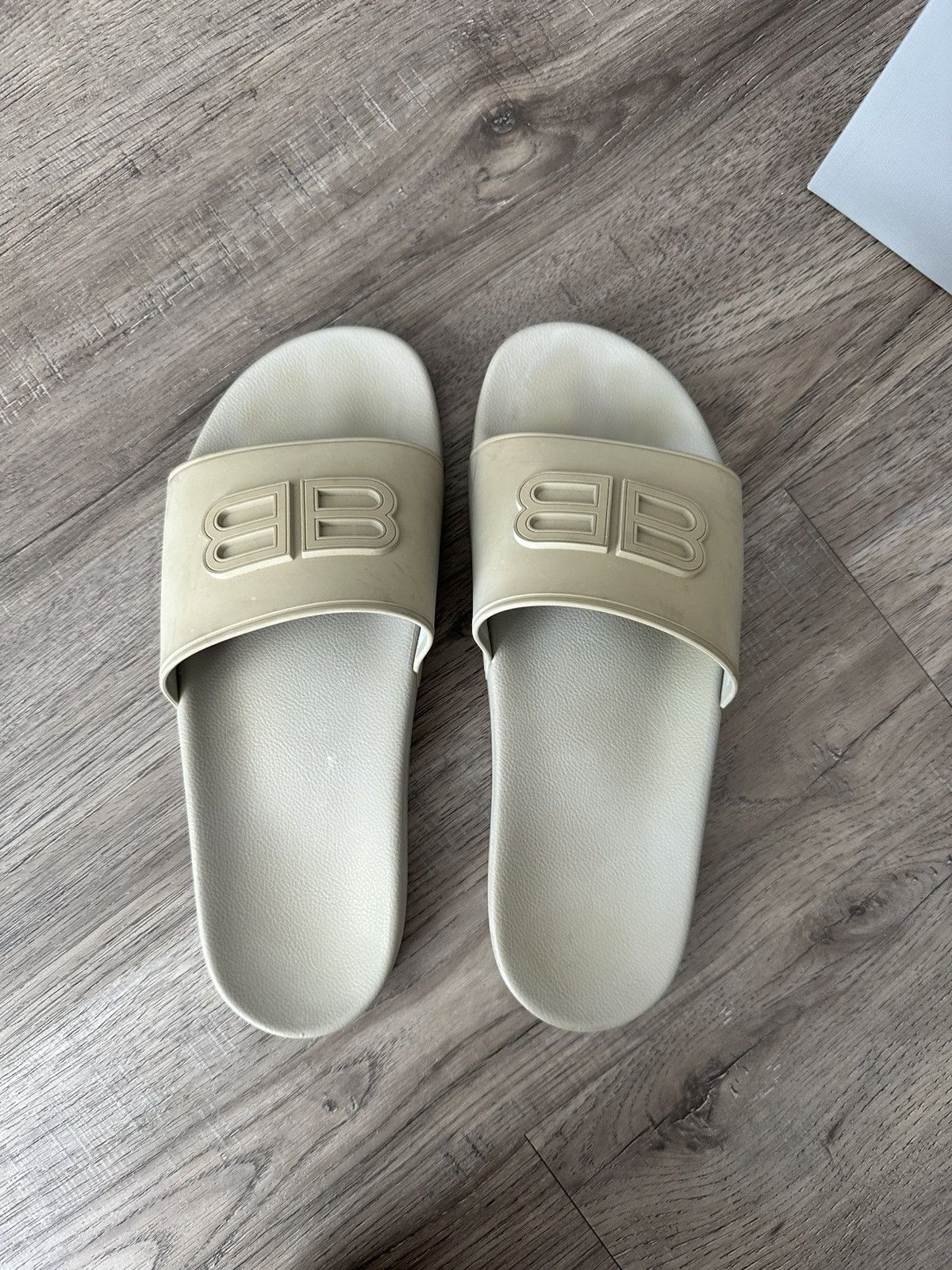 Balenciaga BALENGIAGA “BB” slides Size US 10 / EU 43 - 2 Thumbnail