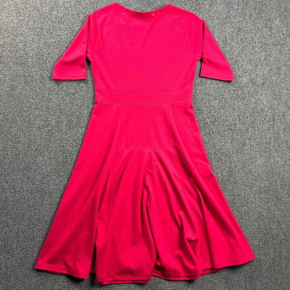 Lands' End Lands' End Dress Womens XS Pink A-Line 2-4 Polyester Blend Size XS / US 0-2 / IT 36-38 - 7 Thumbnail