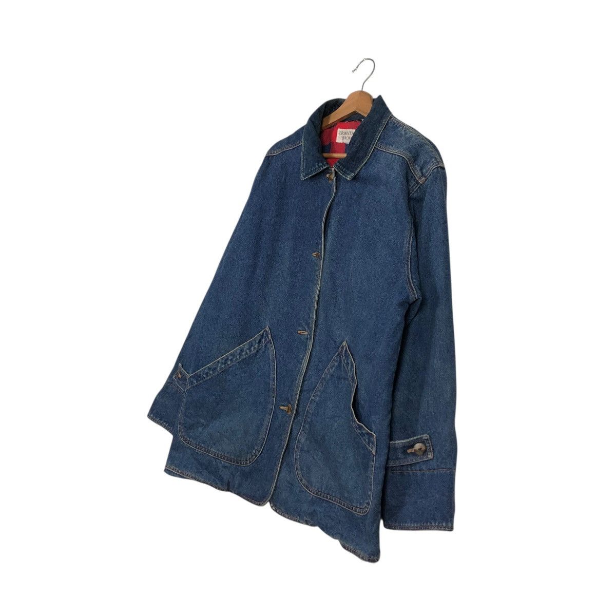 Vintage 🔥VINTAGE DENIM CHORE WORK JACKET BRANDON THOMAS BLANKET Size US M / EU 48-50 / 2 - 5 Thumbnail
