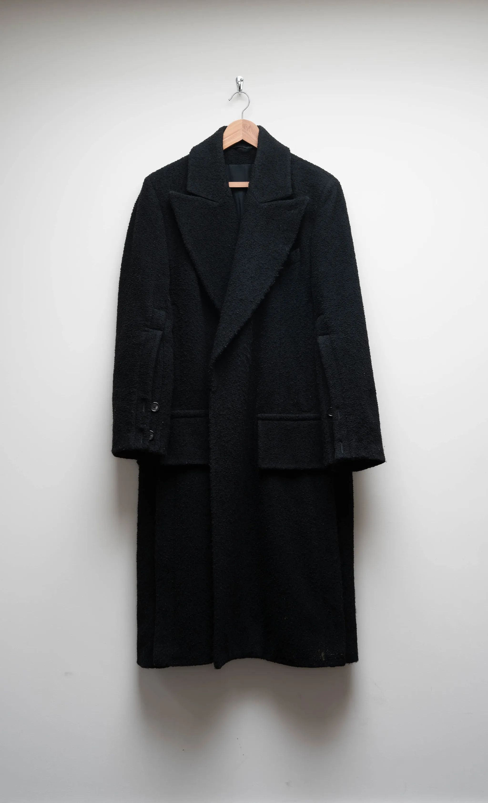 Ann Demeulemeester Textured overcoat Size US M / EU 48-50 / 2 - 2 Thumbnail