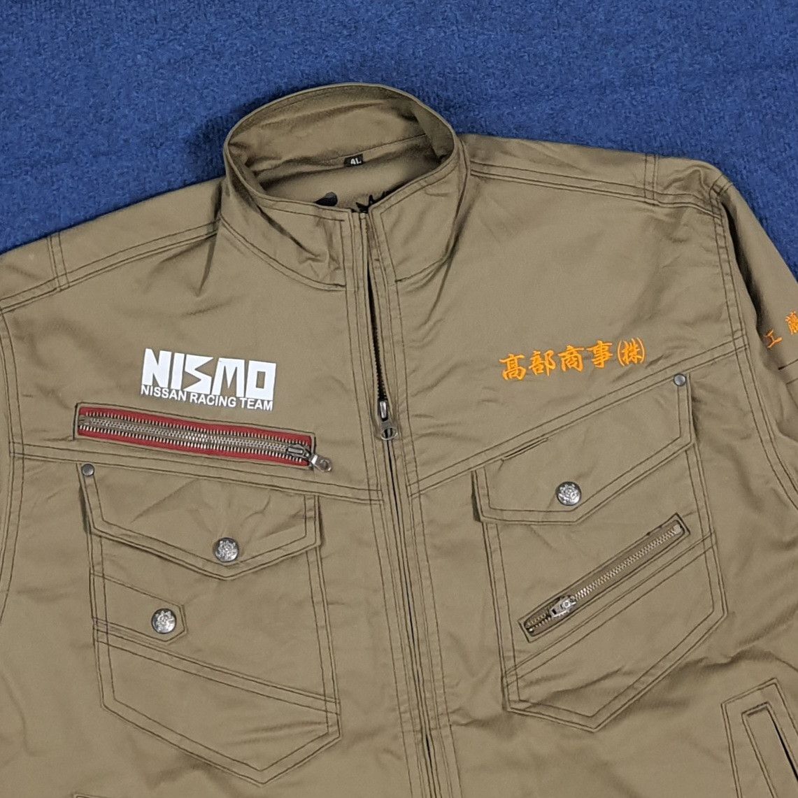 Japanese Brand Vintage Nismo Nissan Racing Custom Logo Jacket C283N19 Size US L / EU 52-54 / 3 - 4 Thumbnail