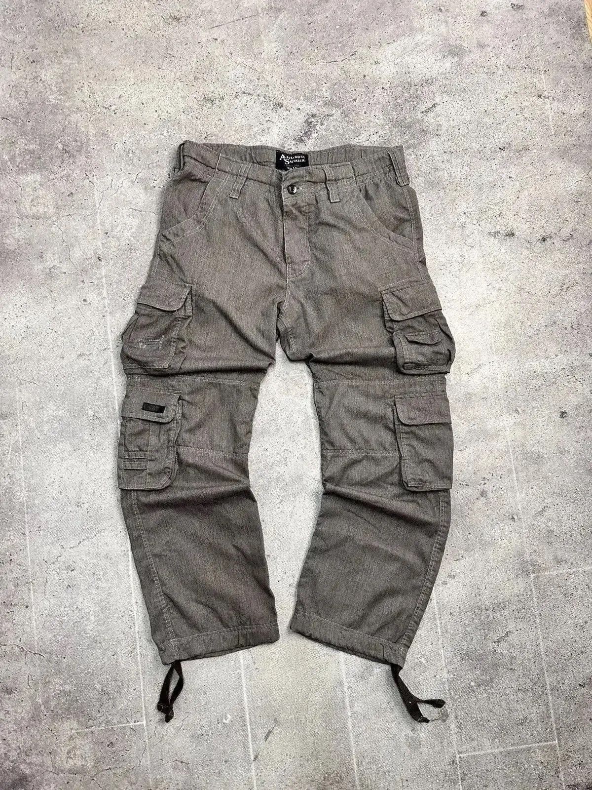 14th Addiction × Japanese Brand × Le Grande Bleu (L.G.B.) Junya Watanabe Style G Star raw Bondage GOA cargo pants Size US 34 / EU 50 - 2 Thumbnail