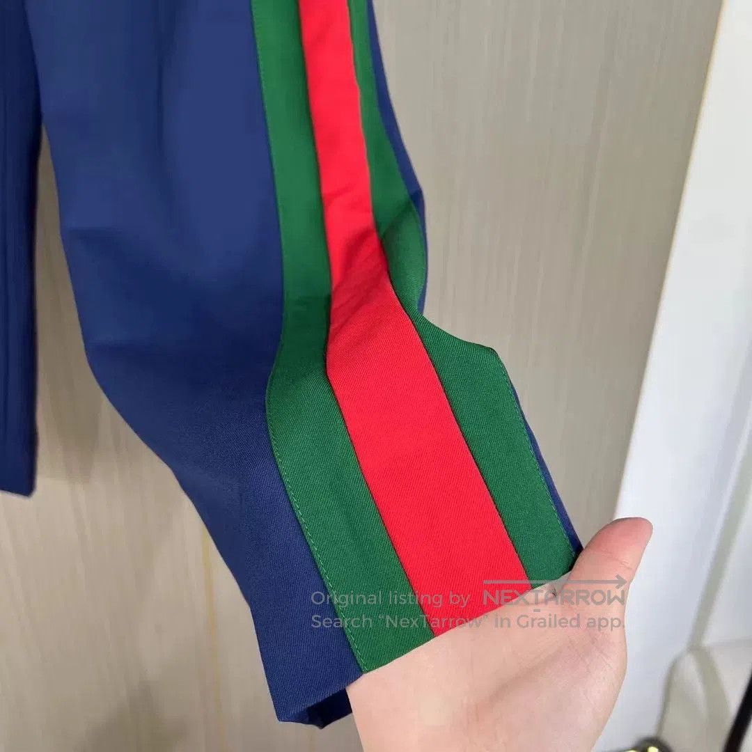 Gucci gucci red green stripe casual pants. Size US 34 / EU 50 - 4 Thumbnail