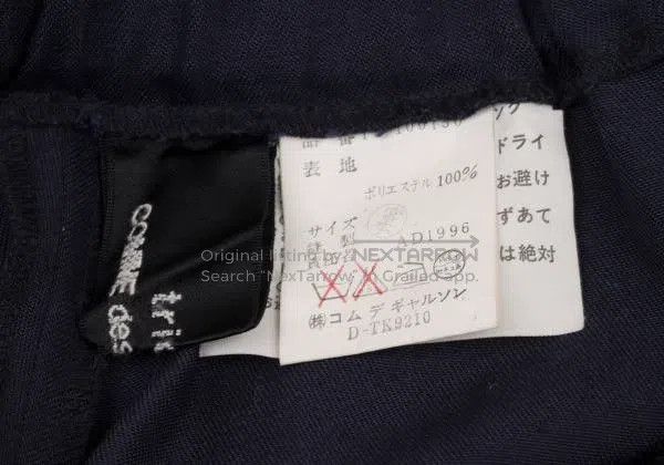 Comme des Garcons Comme Des Garcons size F Navy Retro Design Pants Size 25" / US 0 / IT 36 - 8 Thumbnail