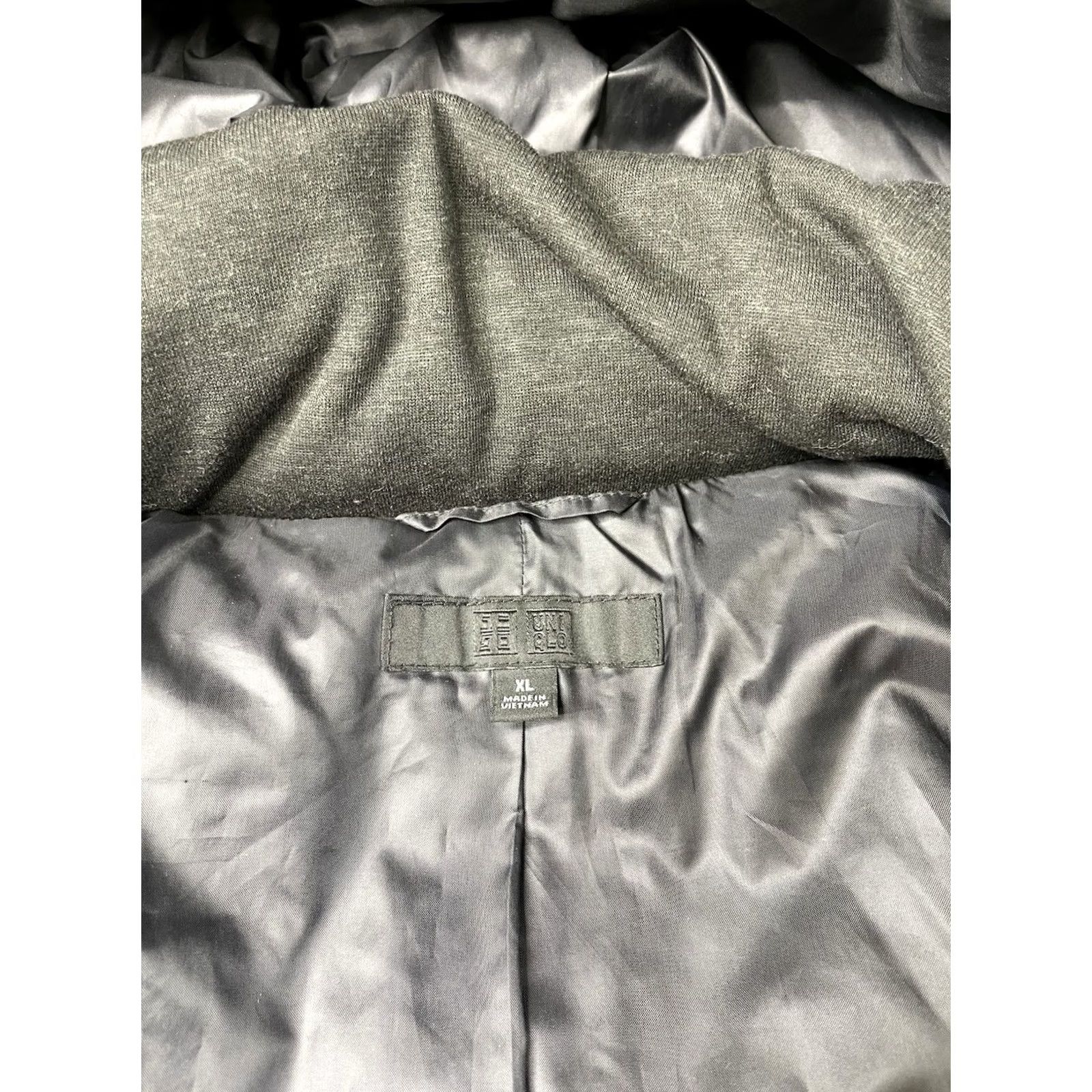Uniqlo Uniqlo Women Long Hooded Puffer Coat Jacket Gray Size XL Size XL / US 12-14 / IT 48-50 - 2 Thumbnail