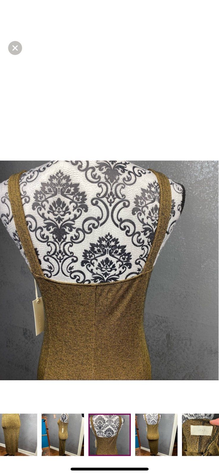 Other CAPULET Lola Bustier Bodycon Dress-brown Size M / US 6-8 / IT 42-44 - 7 Thumbnail