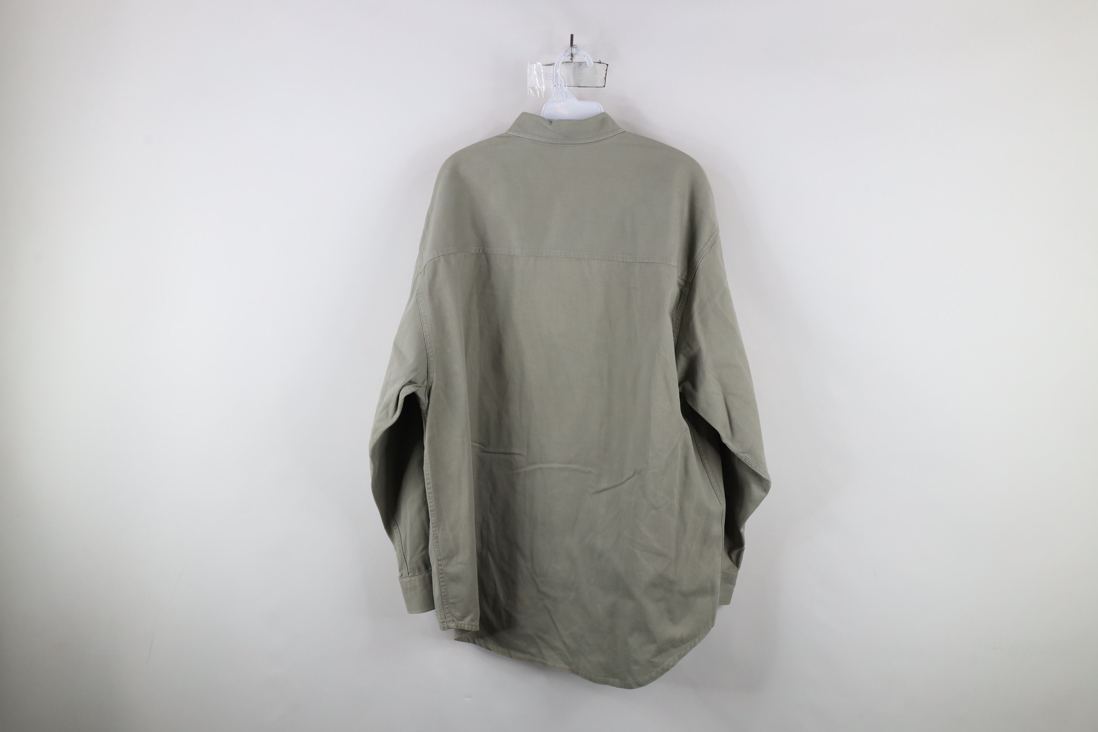 Vintage Vintage 90s Spell Out USA Hockey Collared Button Down Shirt Size US L / EU 52-54 / 3 - 11 Thumbnail