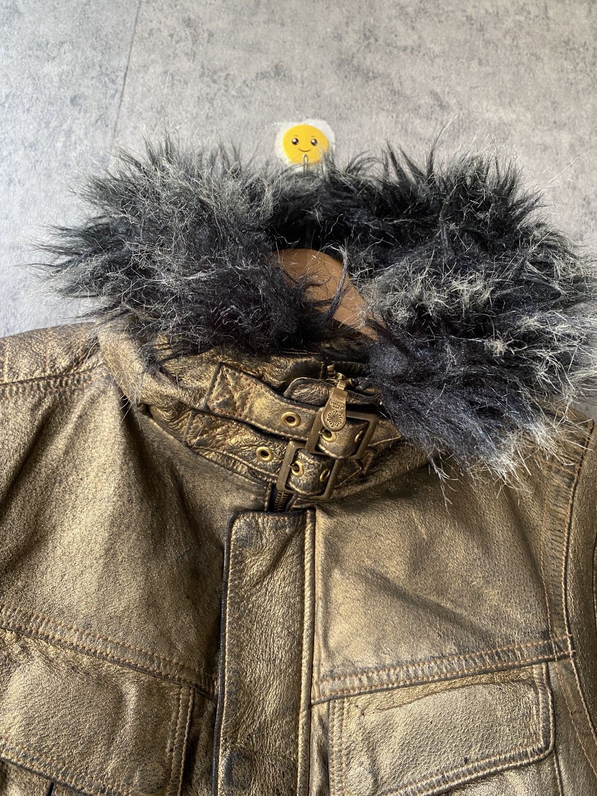Tornado Mart 2000s Tornado Mart Faux Fur Leather Jacket Size US M / EU 48-50 / 2 - 11 Thumbnail