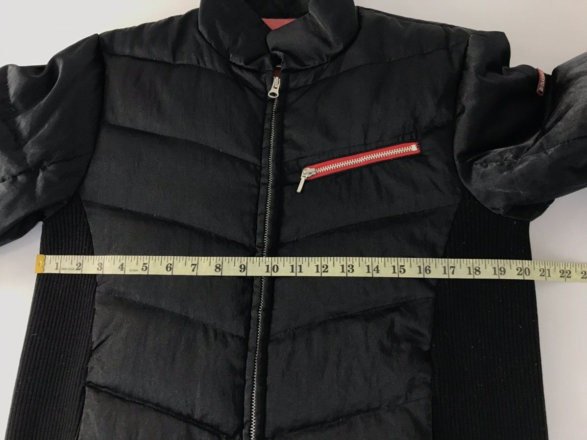 Quiksilver × Vintage Vtg Quiksilver Puffer Bomber Jacket Zipper Design Size US M / EU 48-50 / 2 - 12 Thumbnail