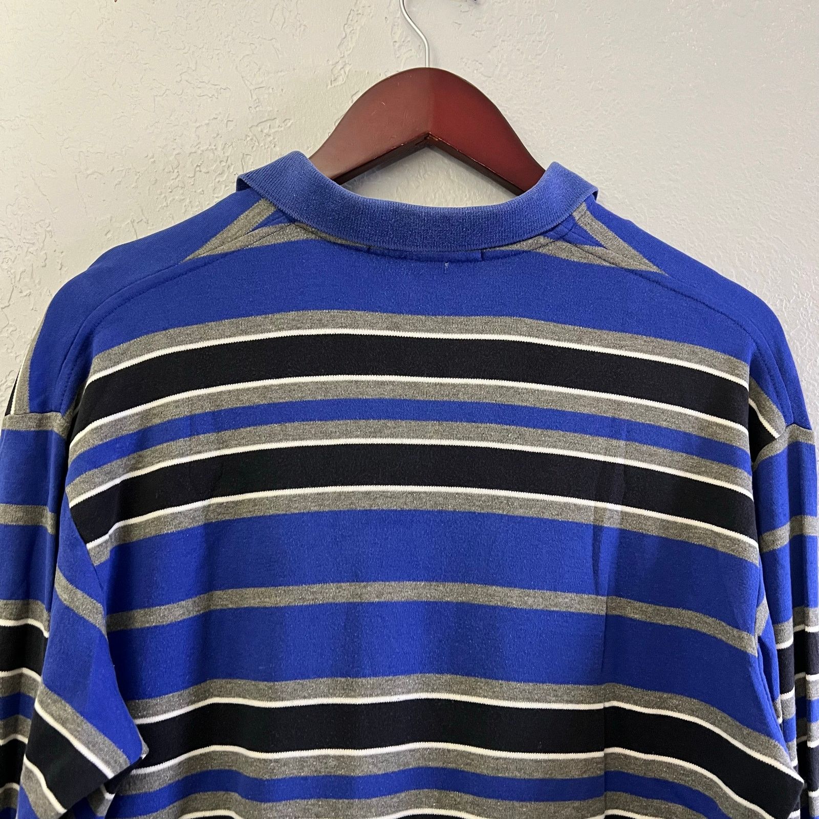 Polo Ralph Lauren Polo Sport by Ralph Lauren striped long-sleeve rugby Sz M Size US M / EU 48-50 / 2 - 8 Thumbnail