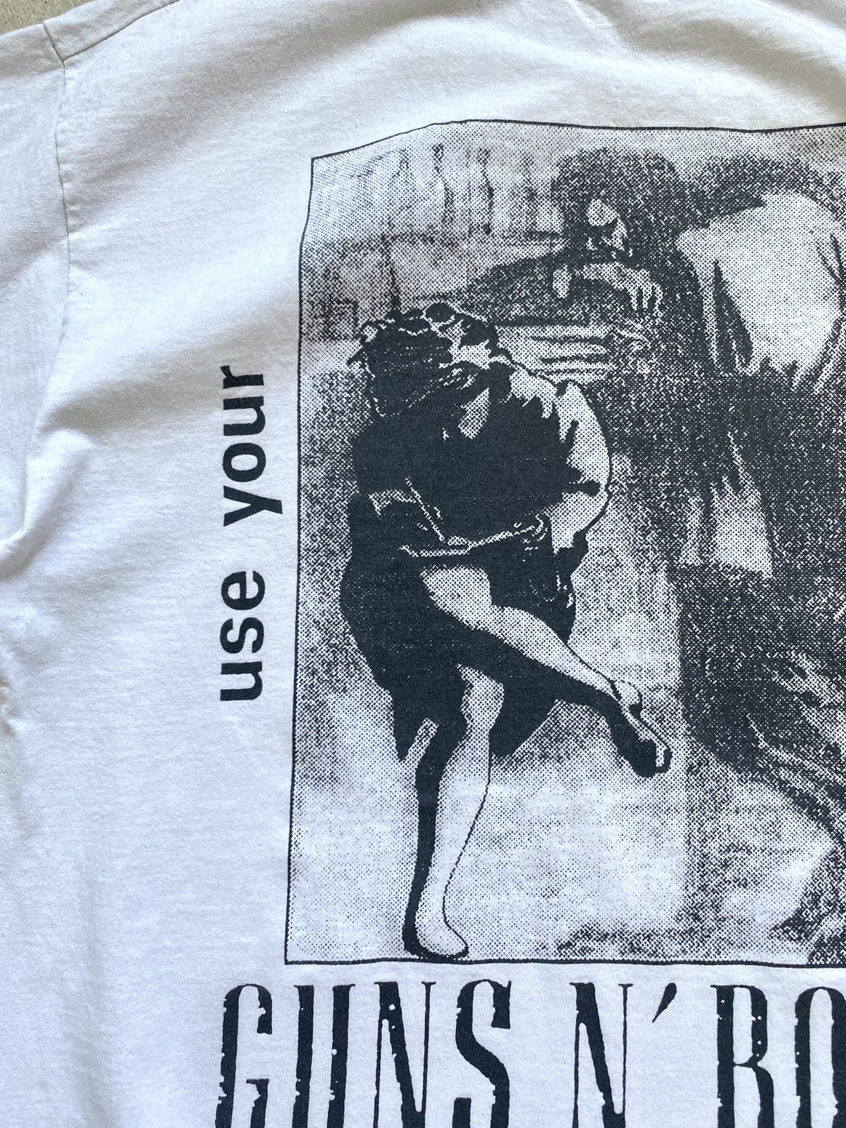 Band Tees × Guns N' Roses × Vintage Vintage Live Let Die Guns N Roses Band Rock T Shirt Size US L / EU 52-54 / 3 - 11 Thumbnail