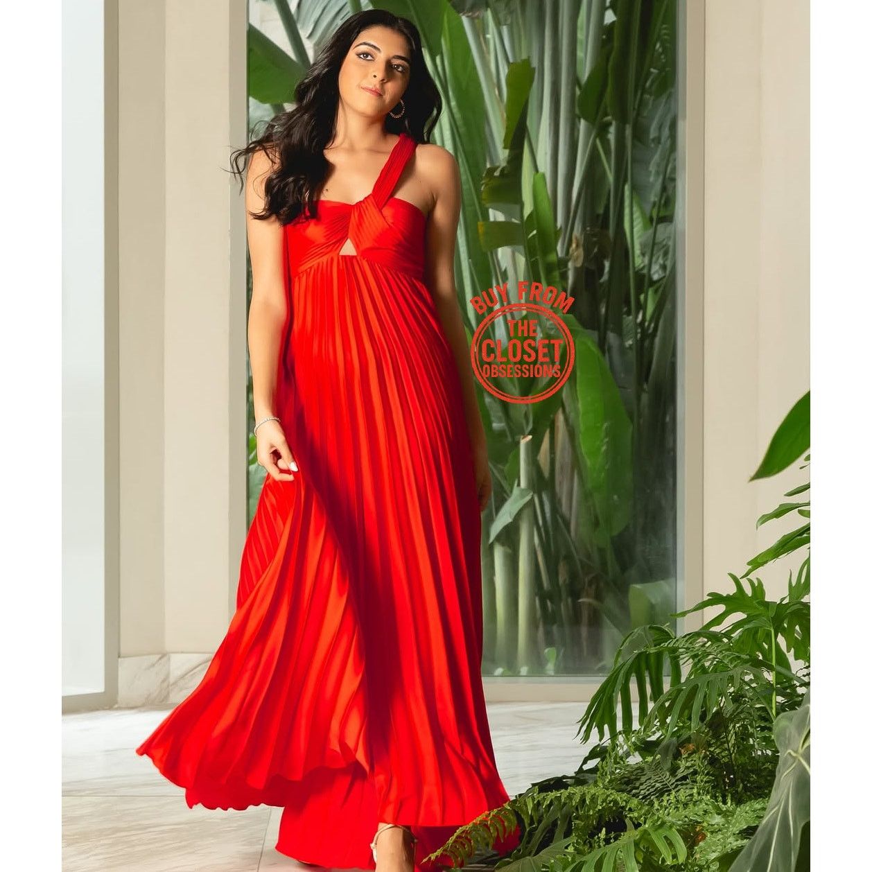 Mango RARE!!! MANGO Front Knot Maxi Dress NWT (US 6, EUR M) Size L / US 10 / IT 46 - 6 Thumbnail