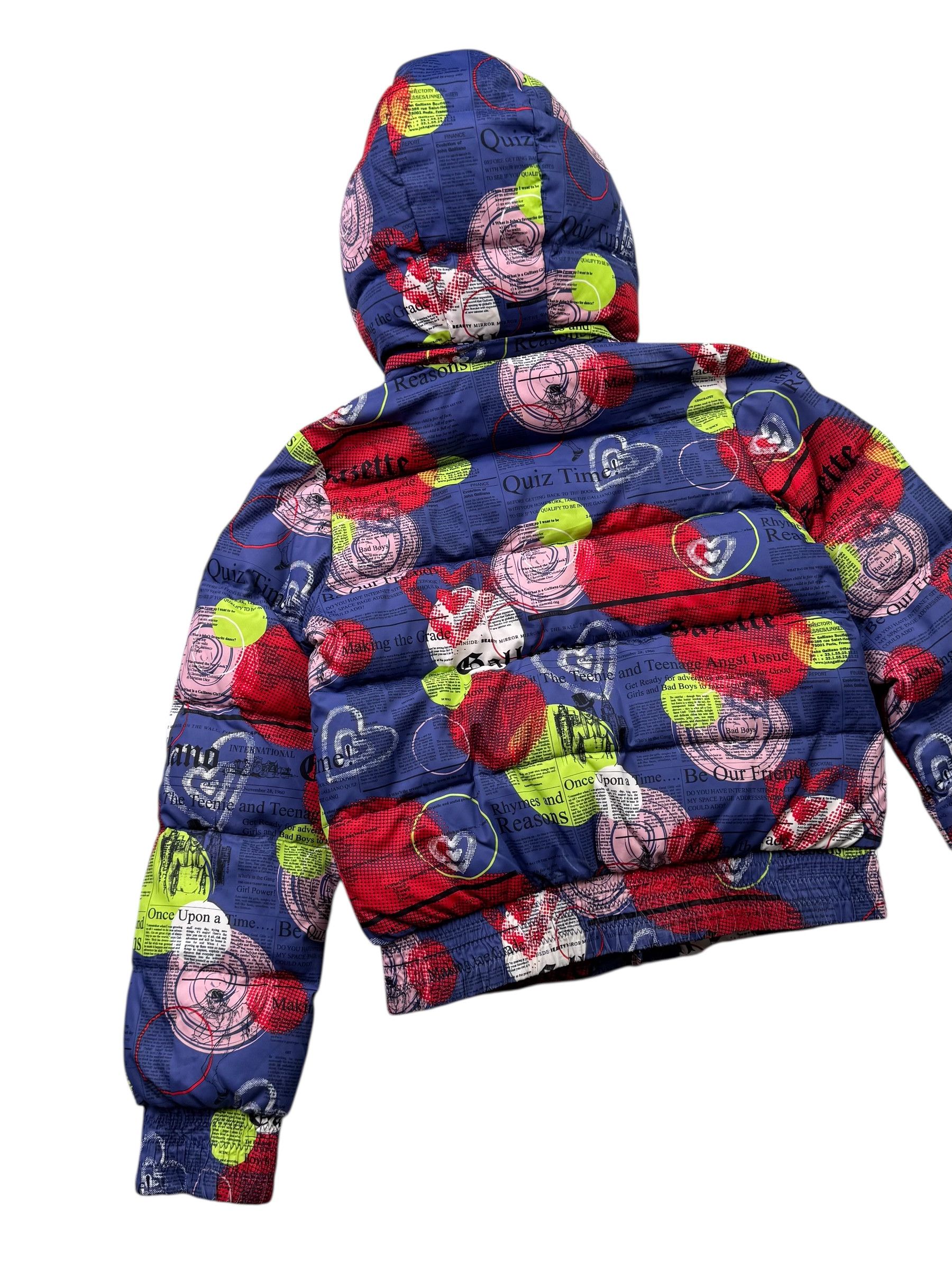 John Galliano Galliano Gazette Vintage Down Puffer Cropped Jacket D10 Size S / US 4 / IT 40 - 18 Thumbnail