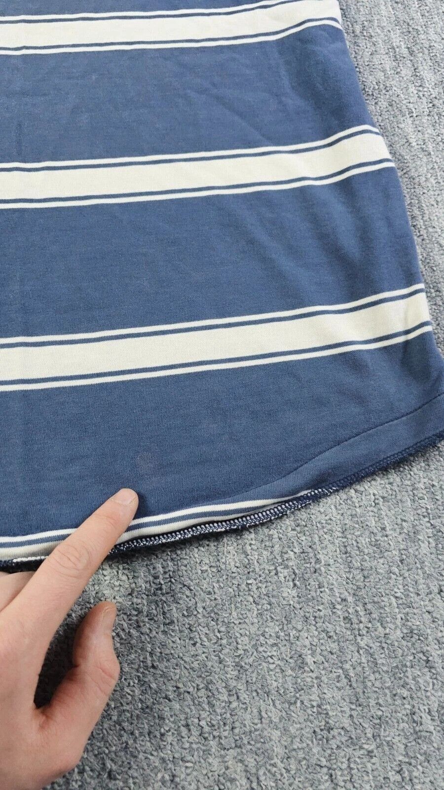 Abercrombie & Fitch Abercrombie Fitch Y2K Muscle Fit Stripe Crew Sweatshirt XL Size US XL / EU 56 / 4 - 7 Thumbnail