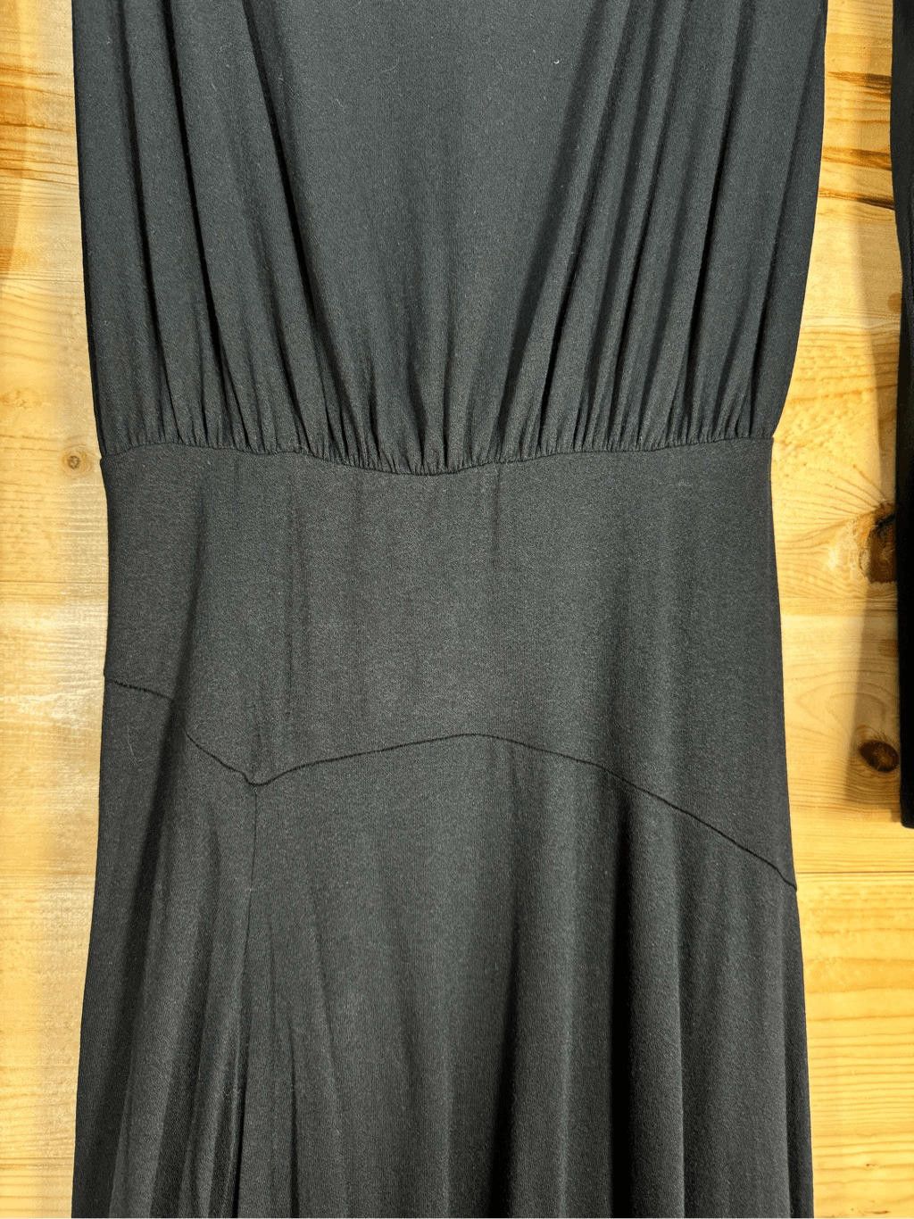 Designer Free People FP Beach Women's Size XS Black Maxi Dress Size XS / US 0-2 / IT 36-38 - 4 Thumbnail