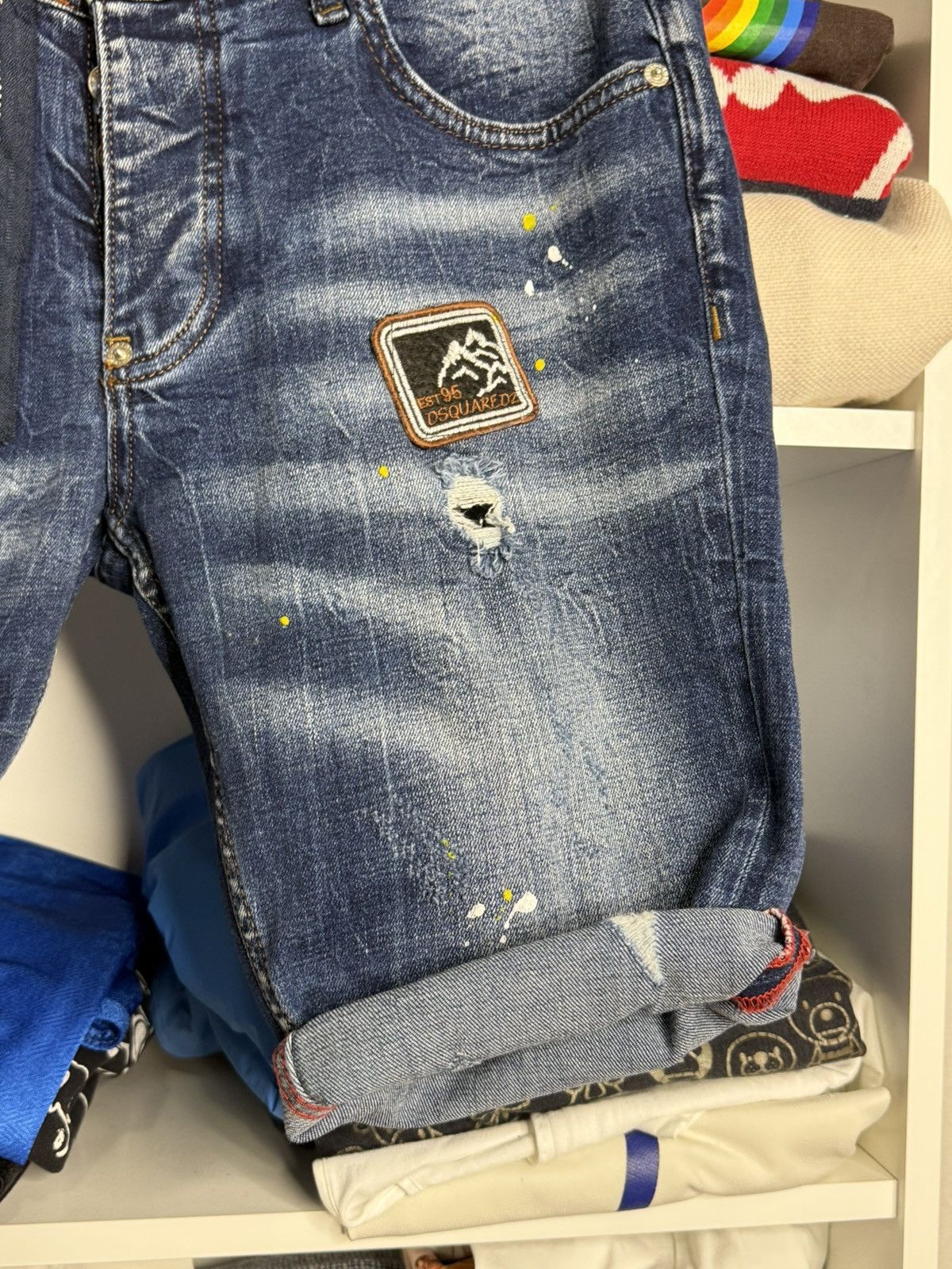 Dsquared2 Dsquared2 Luxury Jeans Short Size US 28 / EU 44 - 5 Thumbnail