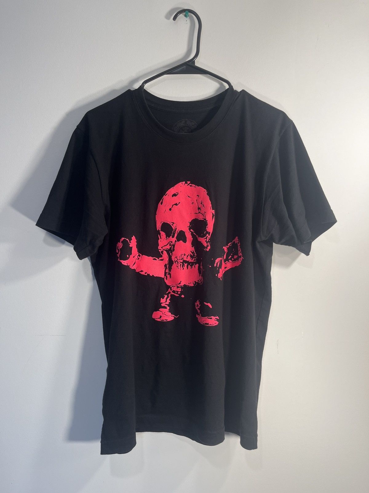 Chrome Hearts Pink Foti Harris Short Sleeve T-shirt
