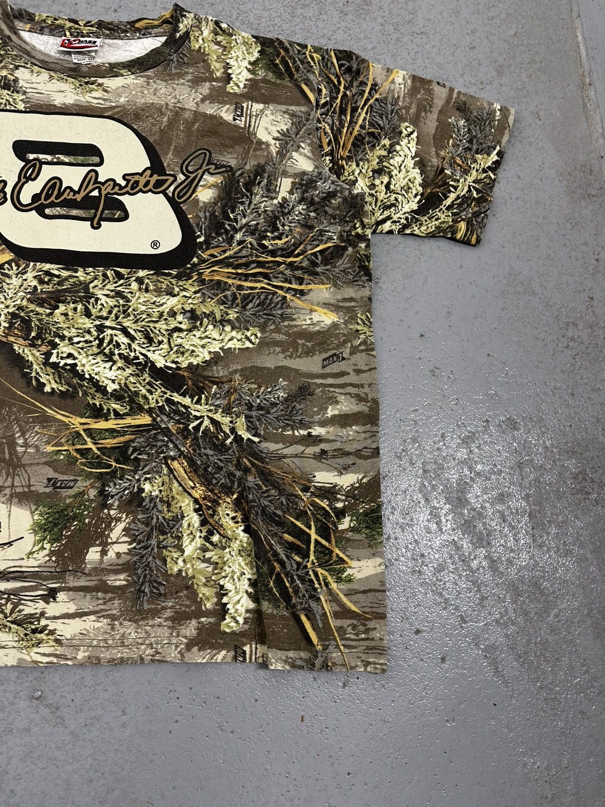 Chase Authentics Vintage Nascar Chase Dale Earnhardt Jr Realtree T-Shirt Size US XXL / EU 58 / 5 - 5 Thumbnail
