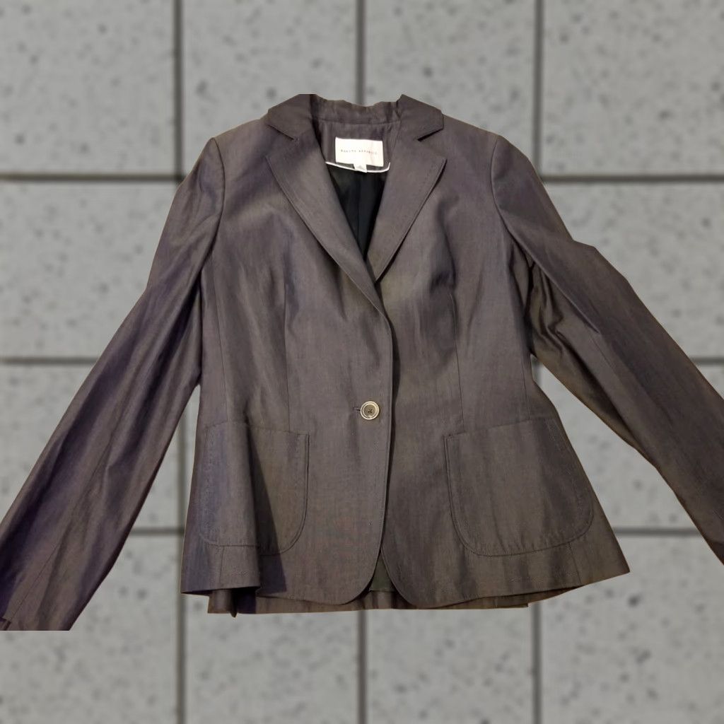 Banana Republic VINTAGE? No — (Note: Original is not vintage) Banana Republic Wool Blazer Shirt? Size L / US 10 / IT 46 - 1 Thumbnail