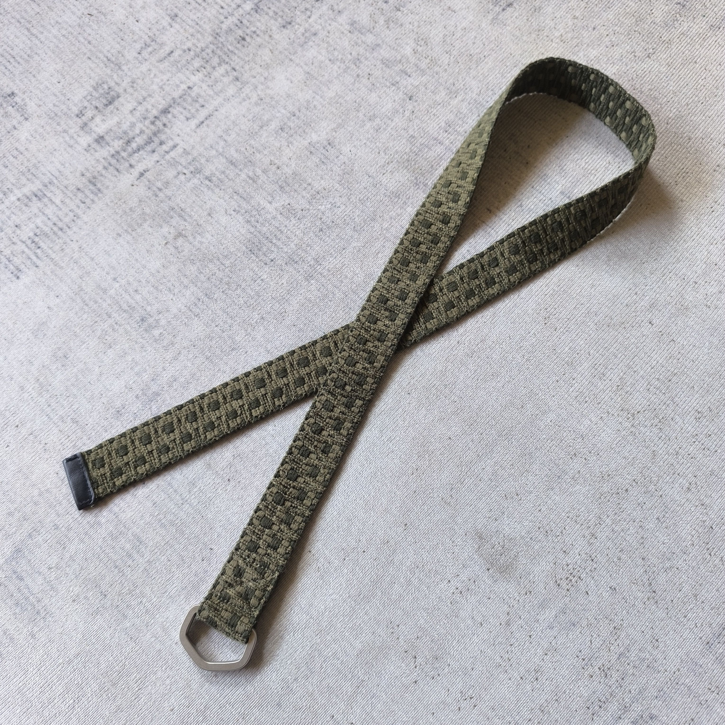 Beams Plus 🧵Gevaert bandweverij x beams japan craft webbing belt Size ONE SIZE - 9 Thumbnail