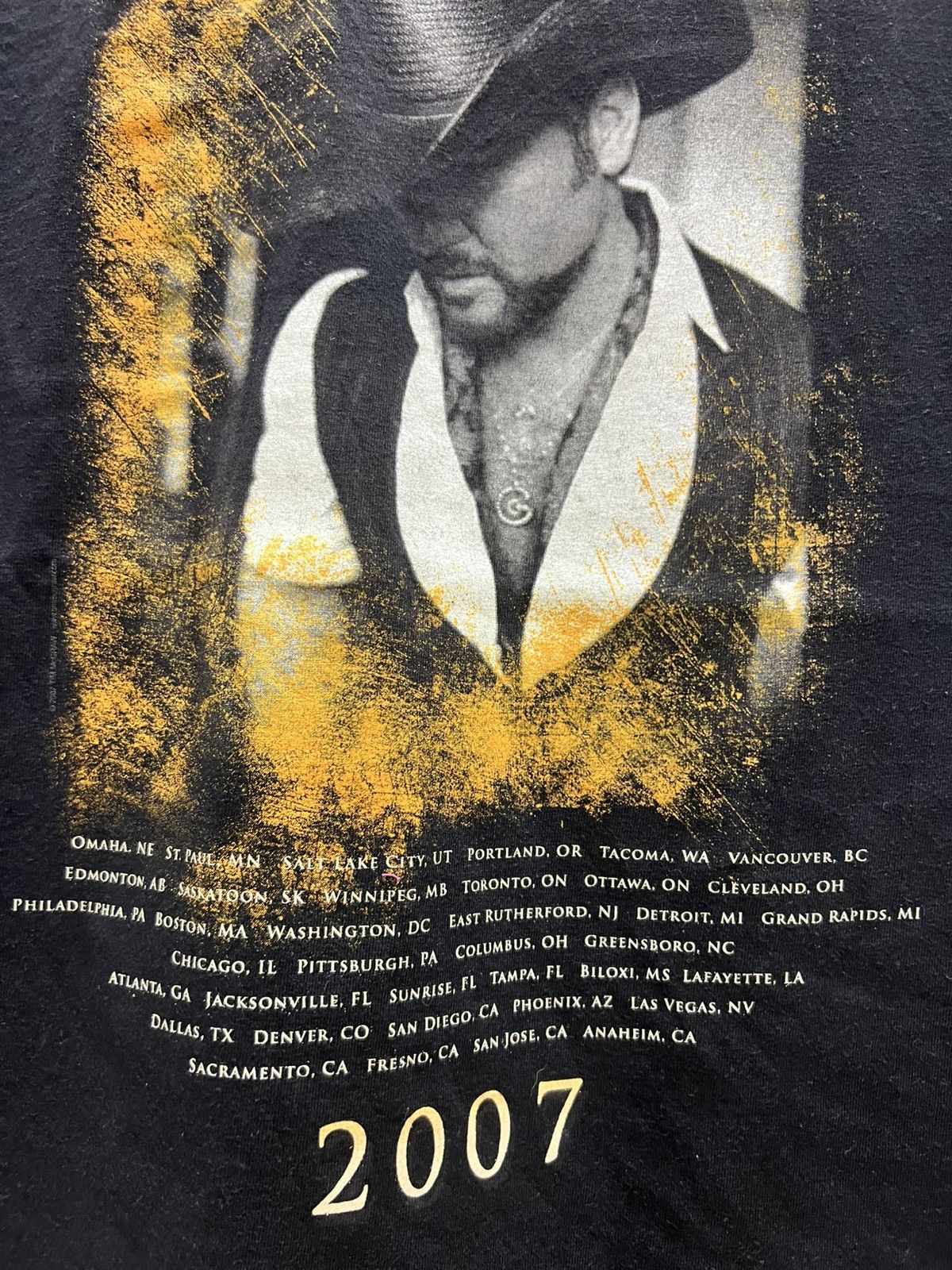 Band Tees VINTAGE 2000s TIM MCGRAW CONCERT TEE FAITH HILL SOUL2SOUL Size US L / EU 52-54 / 3 - 5 Thumbnail