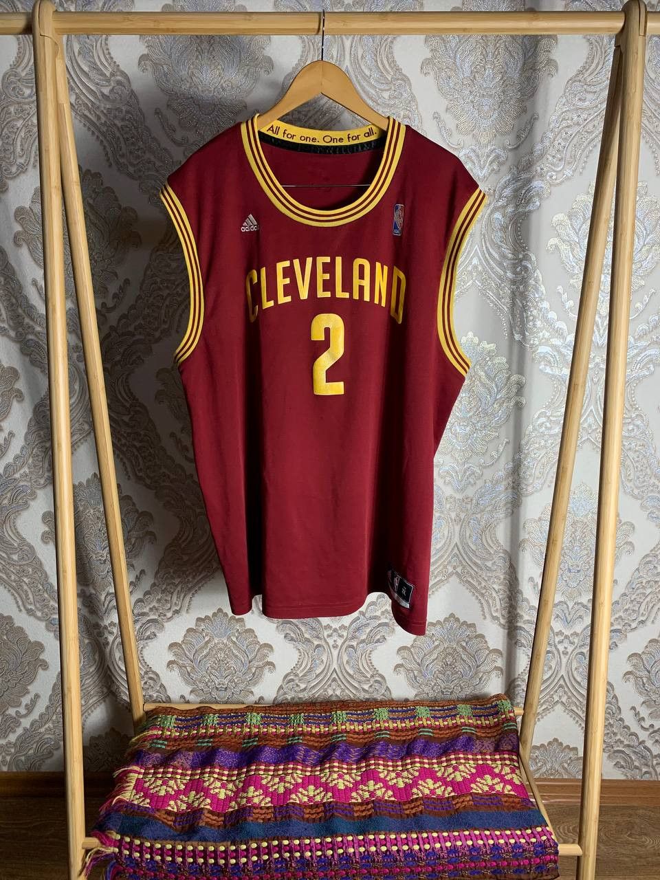 Adidas Vintage Adidas NBA Cleveland Irving 2 Retro Jersey Y2K 90s Size US XL / EU 56 / 4 - 1 Thumbnail