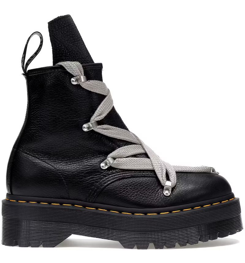 Dr. Martens × Rick Owens rick owens x dr. martens 1460 quad sole pentagram jumbo lace Size US 7 / EU 40 - 1 Thumbnail