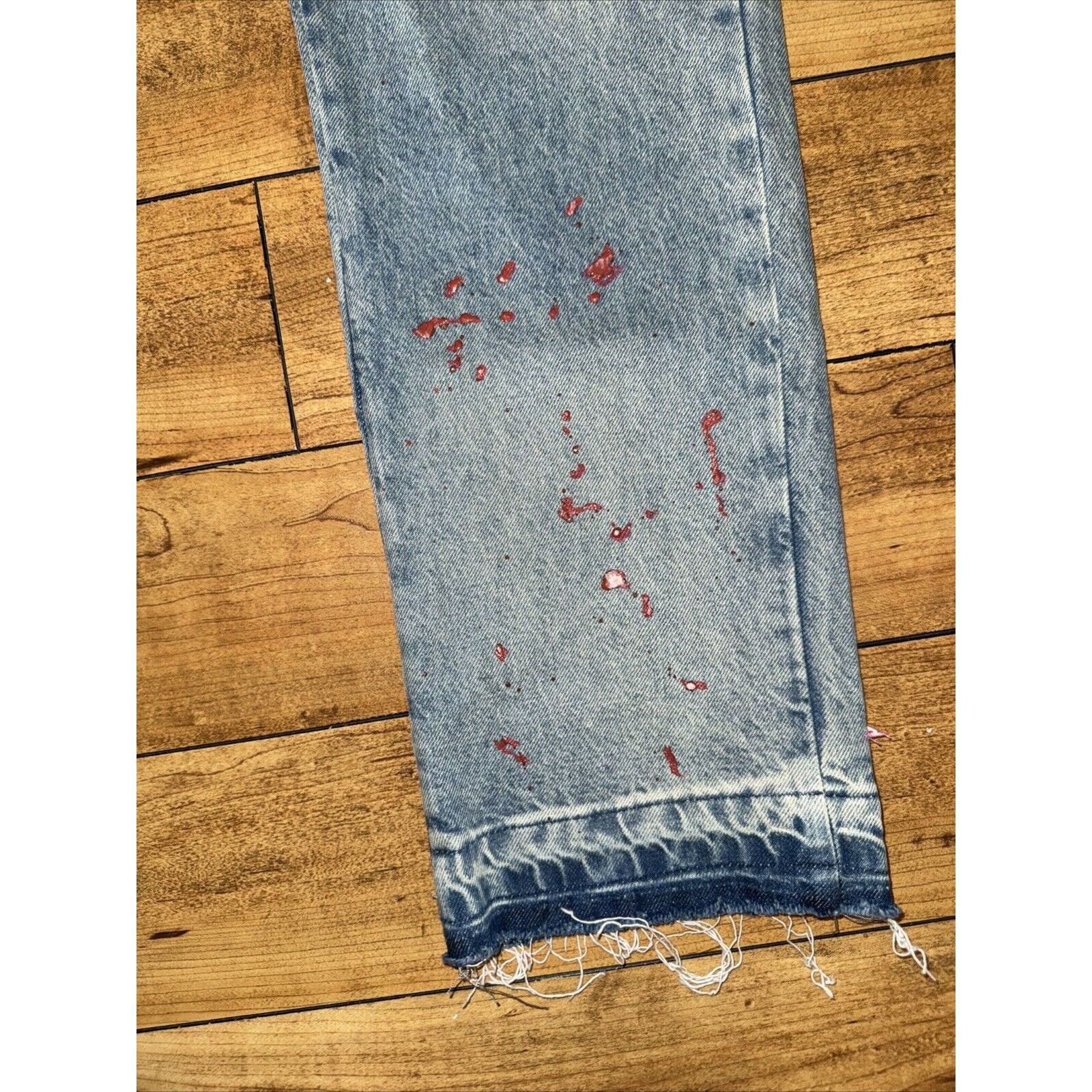 Japanese Brand × Reputation Studios Reputation Studios Blue Denim Jeans Medium 32x33 Size US 32 / EU 48 - 6 Thumbnail