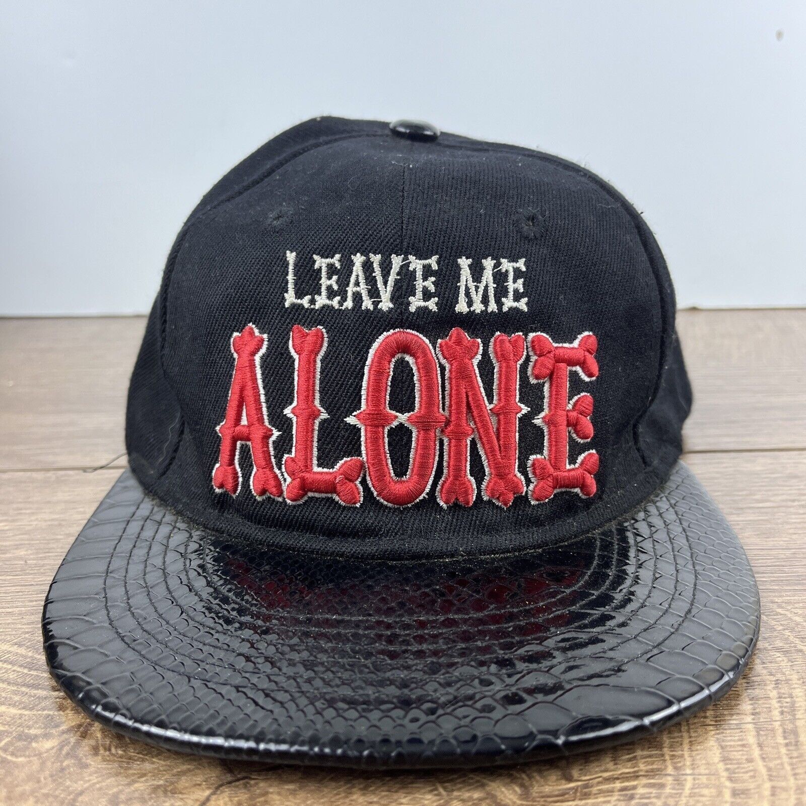 Other Leave Me Alone Hat Leave Me Alone Hat Snapback Adjustable Ad Size ONE SIZE - 3 Thumbnail