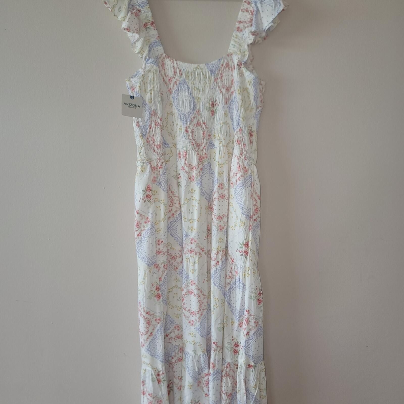 Other Arizona Jean Company Floral Patchwork Dress - Multicolor NWT Size XXL / US 16-18 / IT 52-54 - 7 Thumbnail