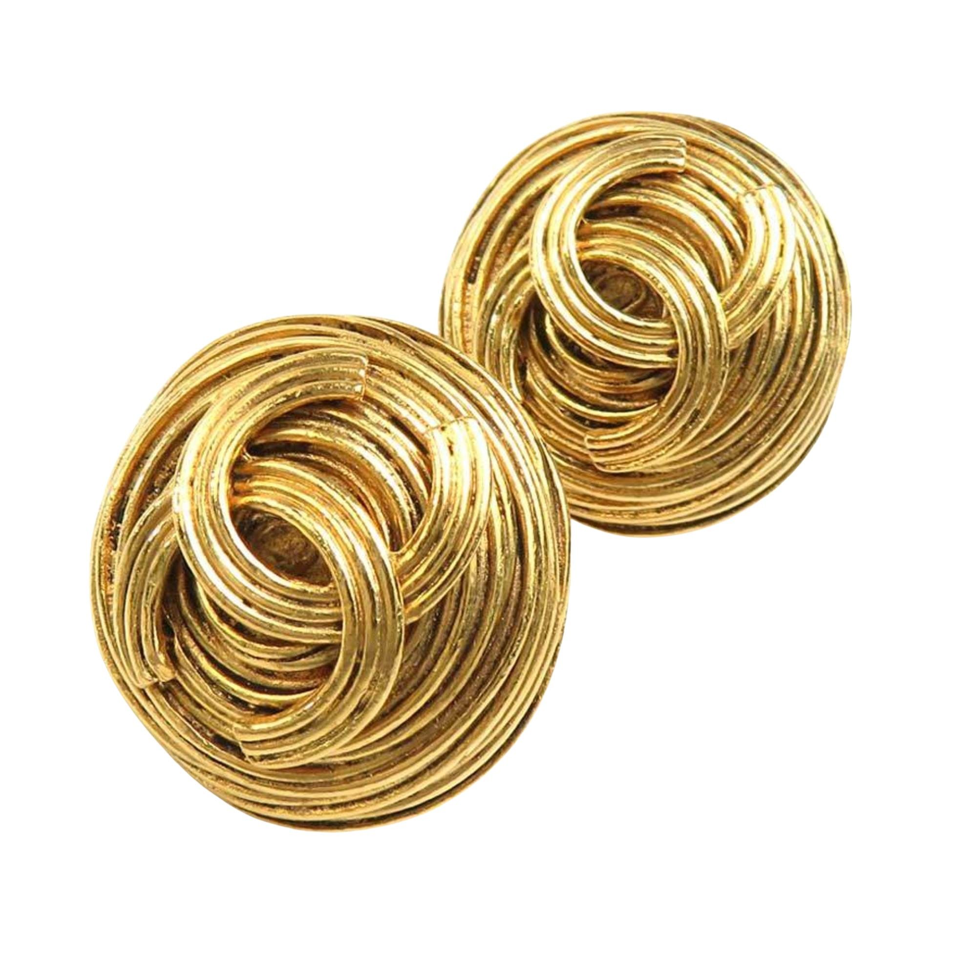 Chanel Chanel Coco Mark earring Size ONE SIZE - 1 Thumbnail