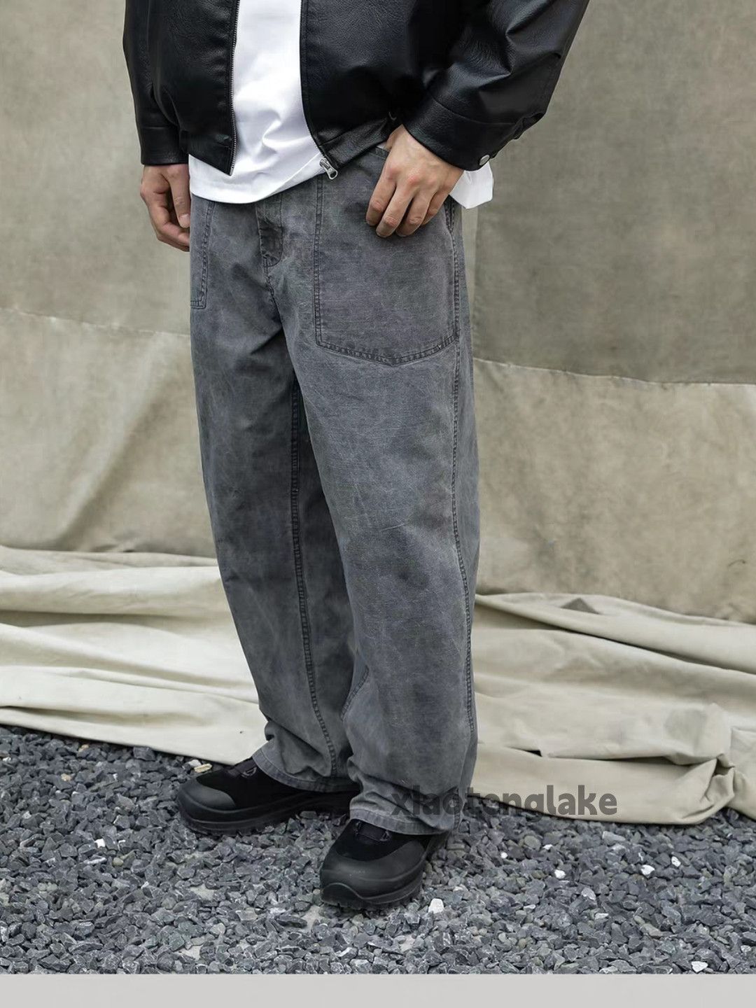 Vintage Unisex washed faded loose baggy hiphop cargo pants Size US 38 / EU 54 - 12 Thumbnail