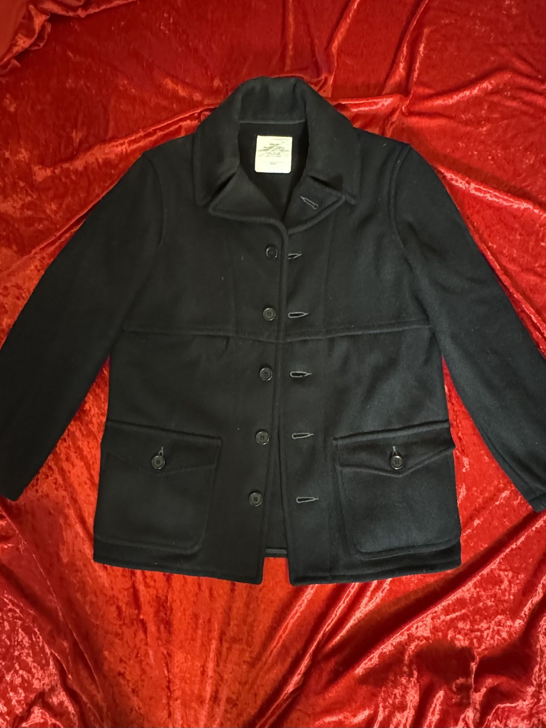 The Real McCoy's MJ16106 U.S.Army Wool Mackinaw