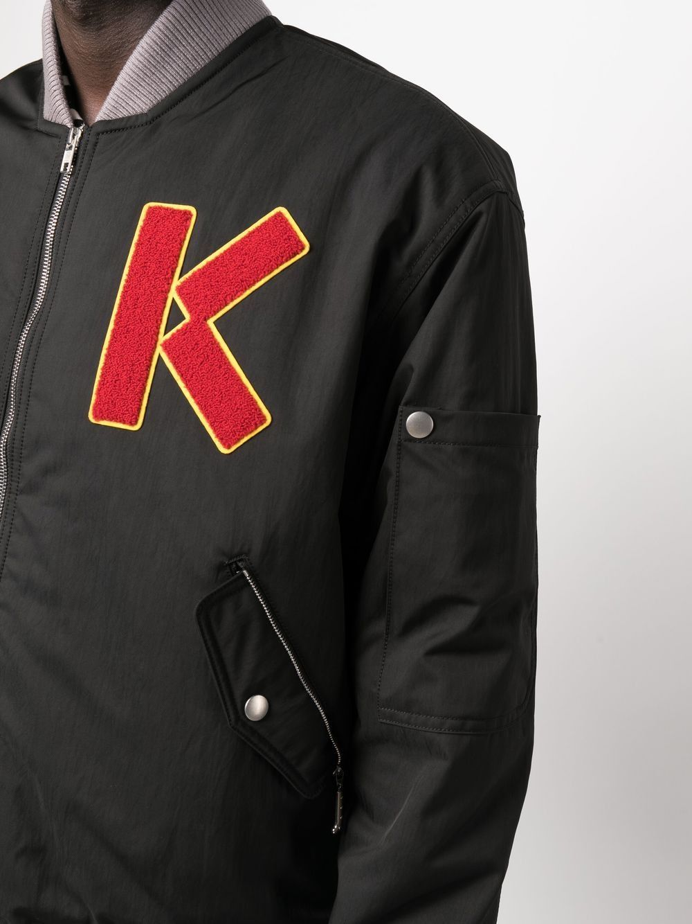 Kenzo o1mris0824 Bomber Jacket in Black Size US L / EU 52-54 / 3 - 8 Thumbnail