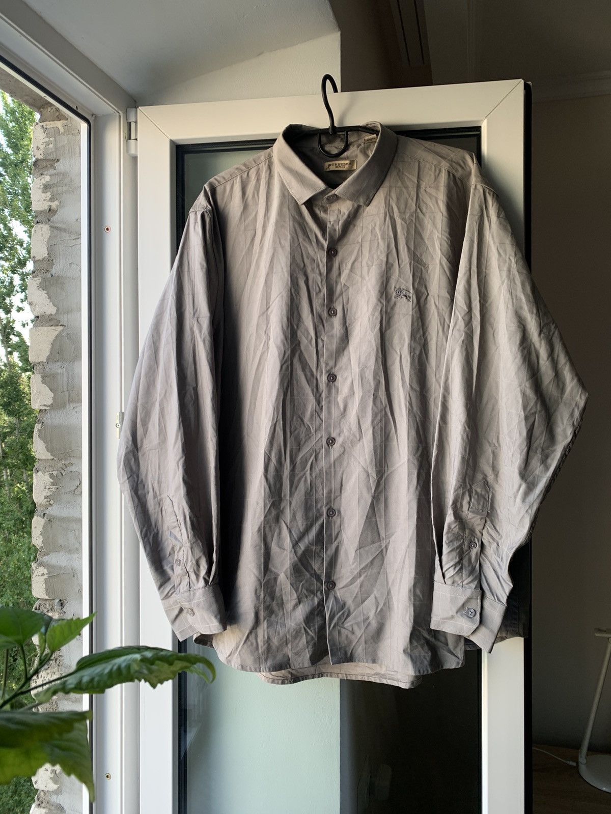 Burberry 🔥BURBERRY BRIT SHIRT BUTTON UP Size US XXL / EU 58 / 5 - 2 Thumbnail