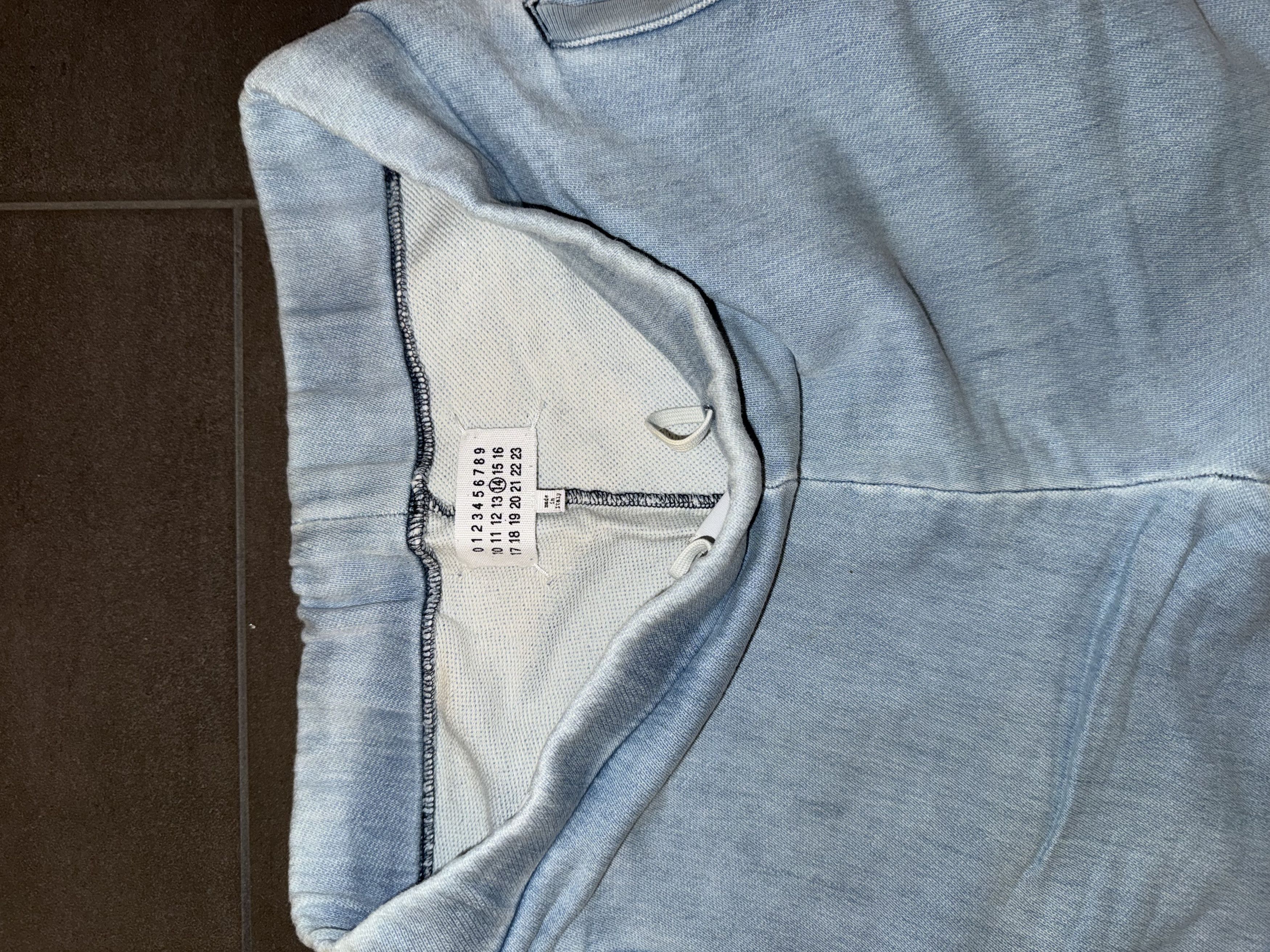 Maison Margiela Brushed Indigo Slim Lounge Pants Size US 31 - 5 Thumbnail