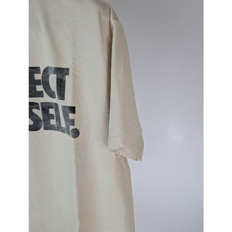 Gallery Dept. o1rshd1 Protect Yourself T-Shirt in Archival White Size US L / EU 52-54 / 3 - 5 Thumbnail