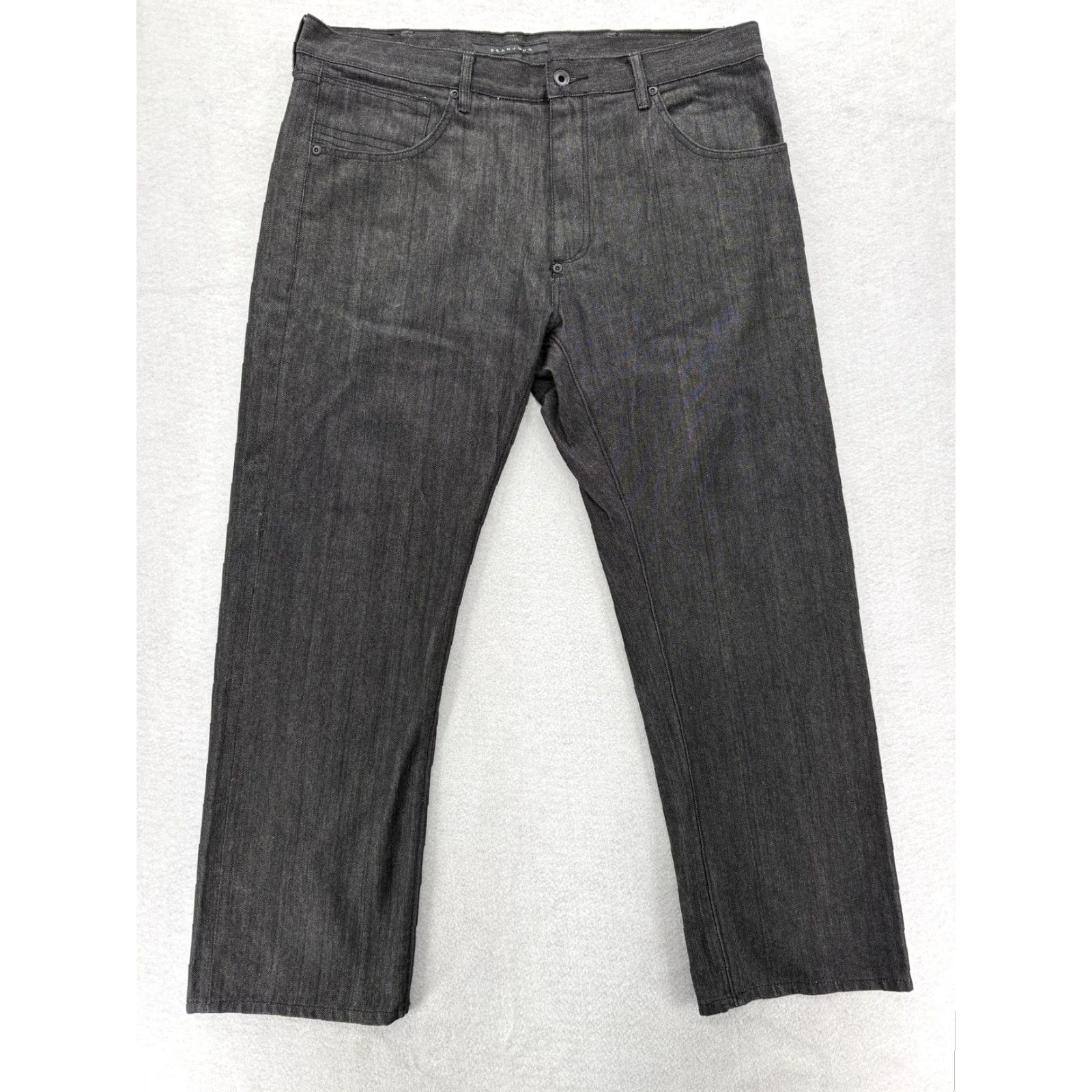 Sean John VINTAGE Sean John Jeans Mens 40x32 Black Hamilton Straight Leg Denim Hip Hop 90s Mens Jeans Size US 40 / EU 56 - 2 Thumbnail