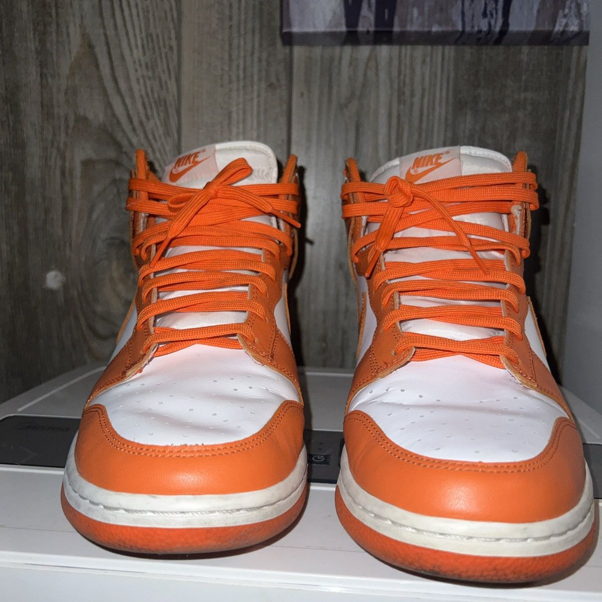 Nike Nike dunk high Syracuse Size US 12 / EU 45 - 4 Thumbnail