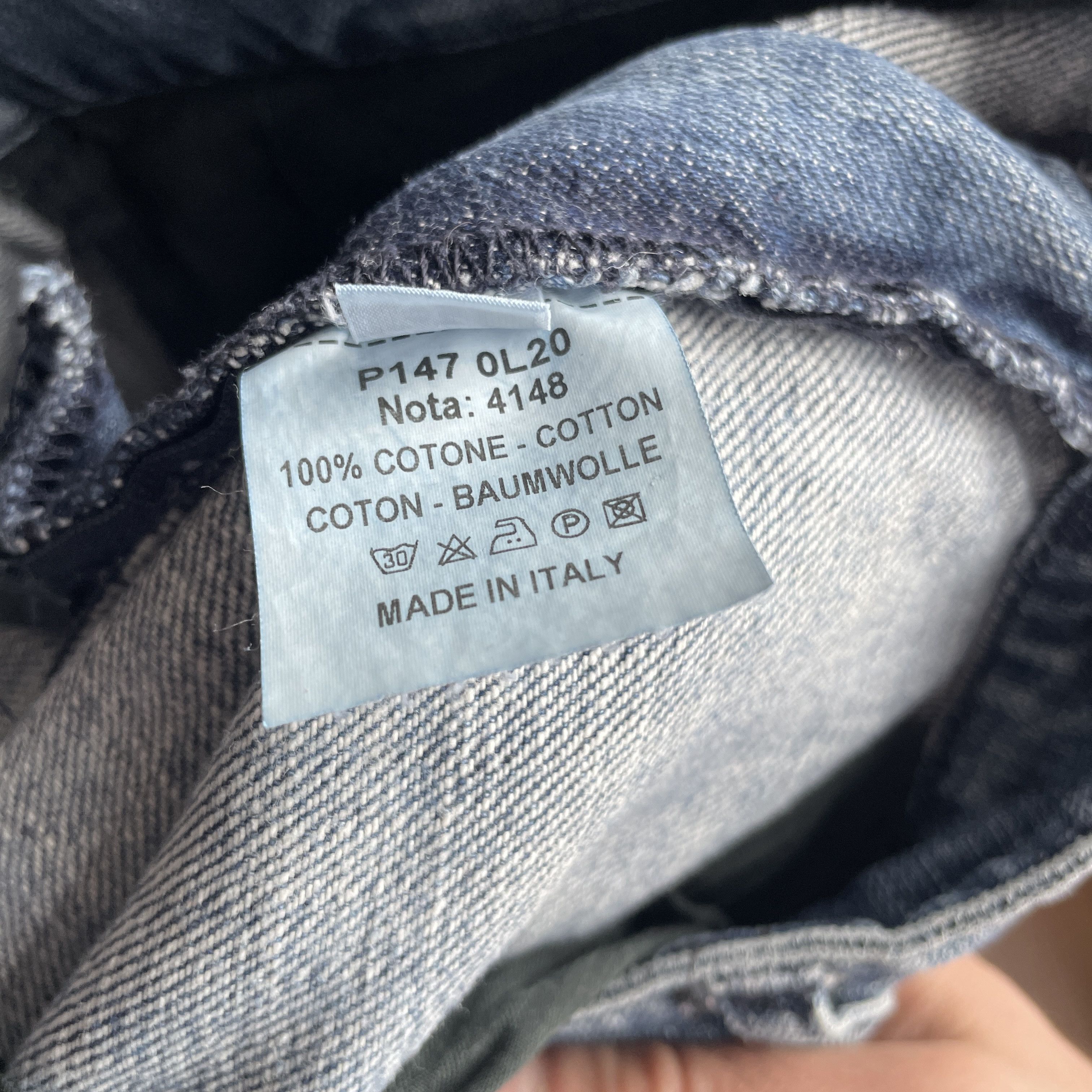 Daniele Alessandrini Daniele Alessandrini Vintage Zipper Biker Jeans Size 31 Size US 31 - 13 Thumbnail